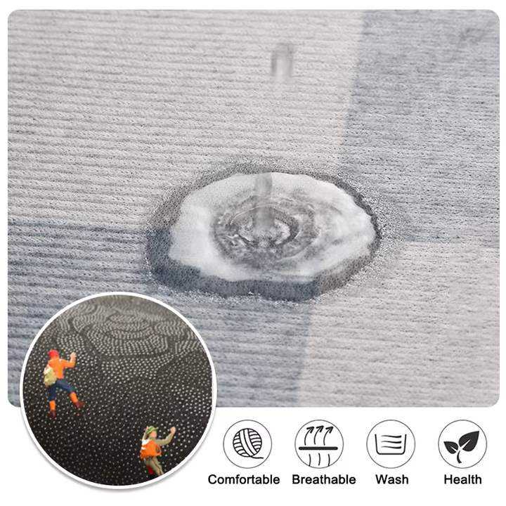SafeStyle Non-Slip Mat for Home – Modern Design & Washable Faux Leather | Bowlift