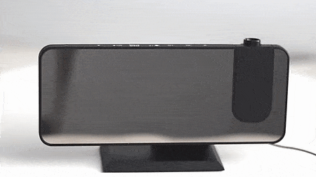 Astronatic™ Alarm Clock - LED Screen with 180° Projector Bowlift