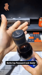 BowLift | Bottle Cap Password Lock Sealer