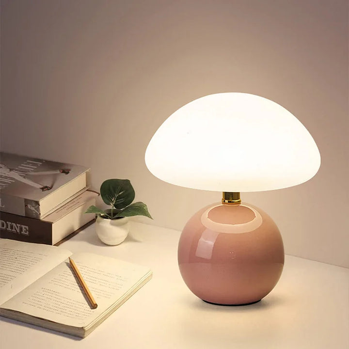 BowLift | French style and natural beauty of the mushroom in the lamp