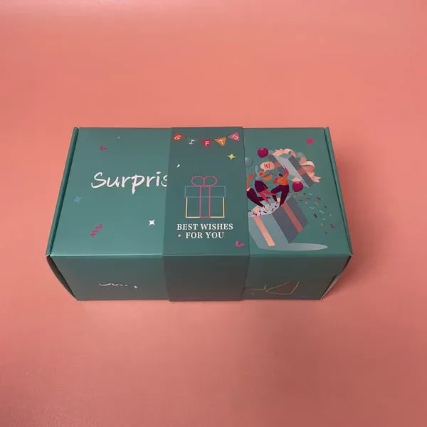 BowLift | Pop-Up Surprise Gift Box | Spring-Loaded Cubes | Hidden Compartment | Reusable Party Gift Box | For All Occasions