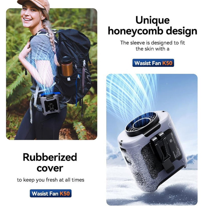 Fan Clip for Belt – Hands-Free Wearable with USB Charging | Bowlift