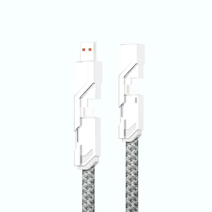 BowLift | 4-in-1 Multi-device Charging Cable — Fast Charging with Anti-tangle Design