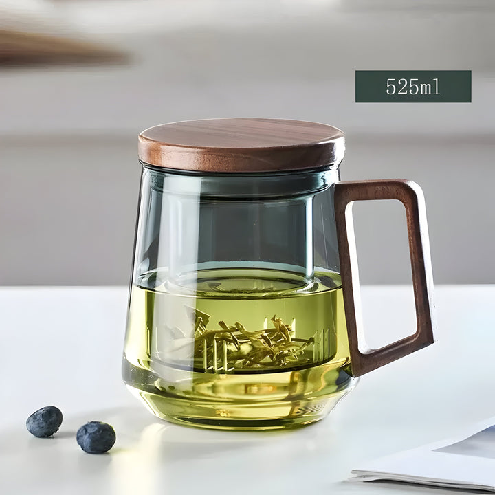 ArtisanBrew Cup – Heat-resistant glass tea cup | Bowlift