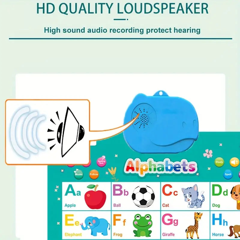 BowLift | Talking ABC Wall Poster for Toddlers - Learn While Playing