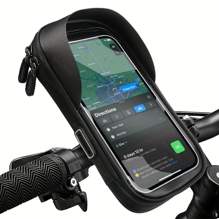 Waterproof Phone Holder for Bicycle and Motorcycle – 360° Rotatable and Suitable for 4.5–6.4 inch | Bowlift