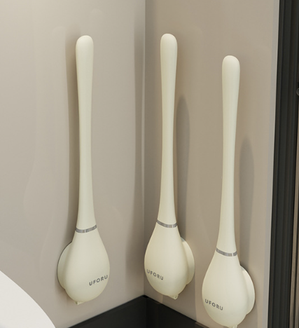 BowLift | Flexible Silicone Toilet Brush Modern Design