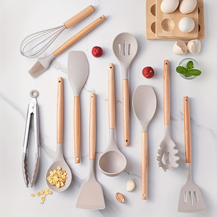Canaya - Luxe Silicone Kitchen Utensil Set (12-piece) Bowlift