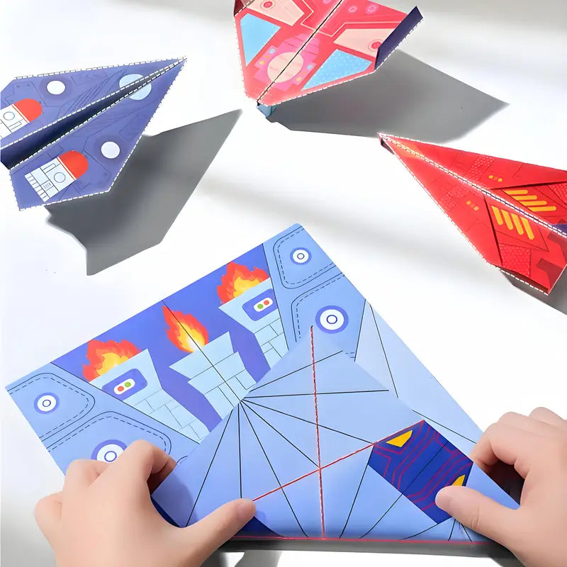 BowLift | Paper Plane Building Set with Instructions