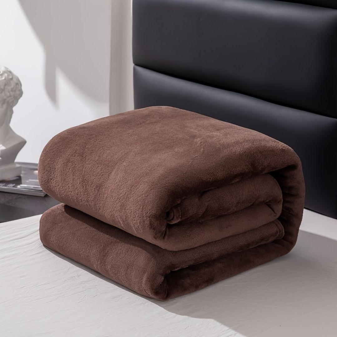 BowLift | Gray Flannel Blanket: Luxury Comfort for Every Season