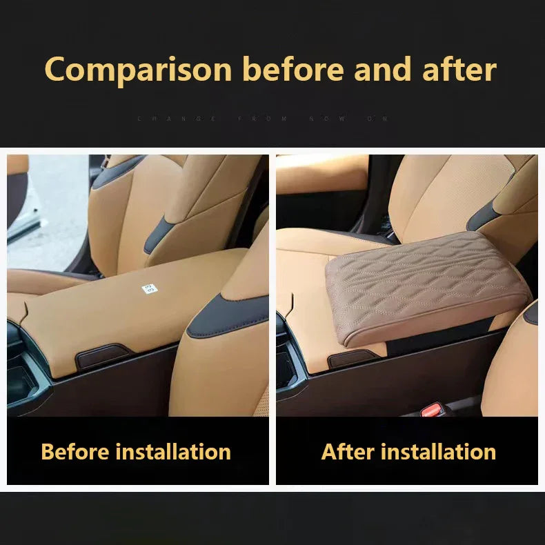 BowLift | Armrest cushion in leather (Universal style)