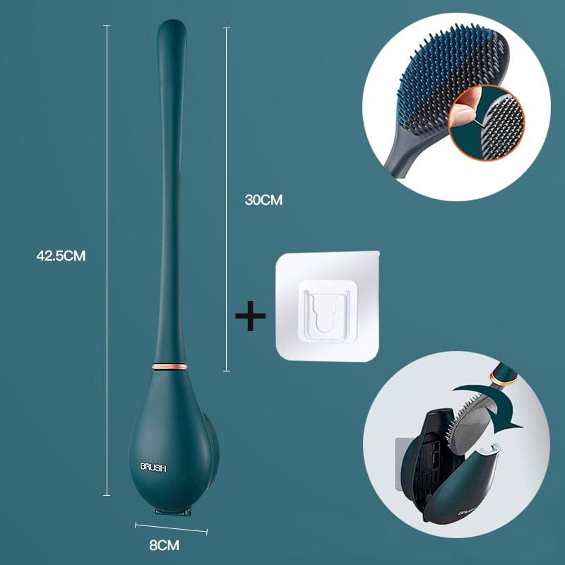 BowLift | Modern flexible silicone toilet brush