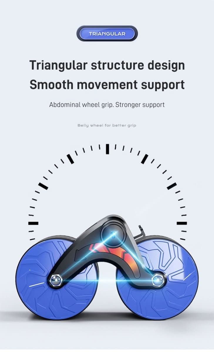 BowLift | Roller - Non-slip abdominal trainer wheel with recoil function