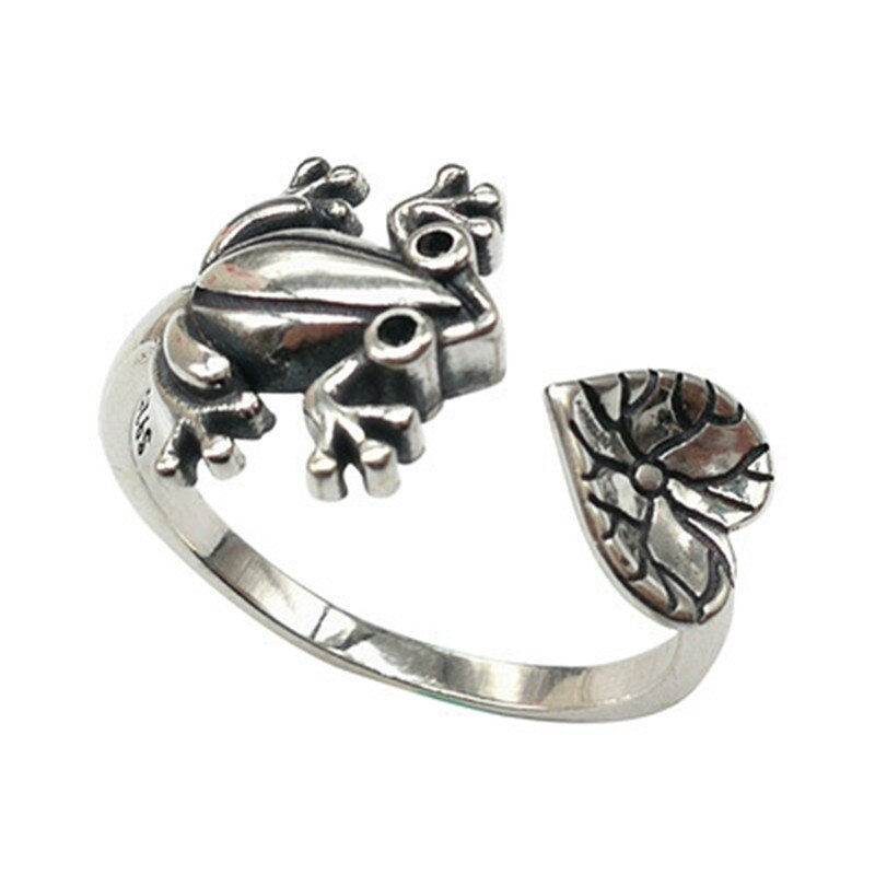 BowLift | Women’s Vintage Cat Ring | Adjustable Animal Knuckle Band | Zinc Alloy Fashion Jewelry for Daily & Party Wear