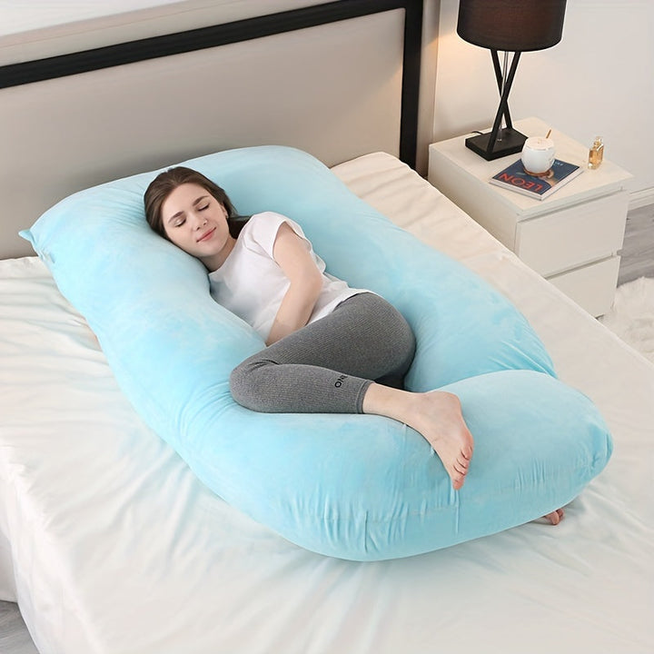 BowLift | MaternityEase - J-Shaped Pillow for Pregnant Moms