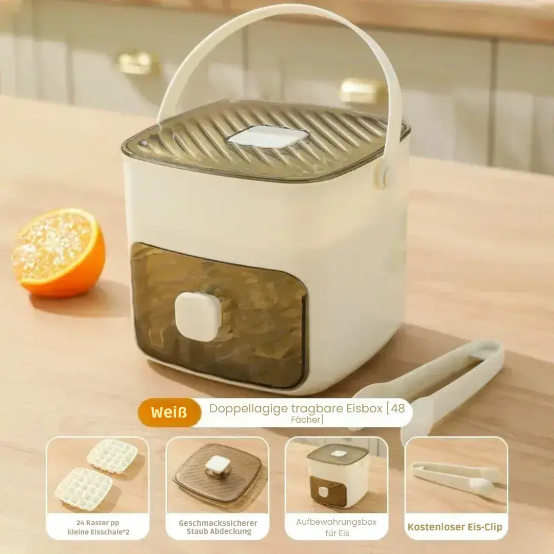 FreezeNinja — Perfect ice cubes at the push of a button for stress-free refreshment and impeccable freshness! | Bowlift