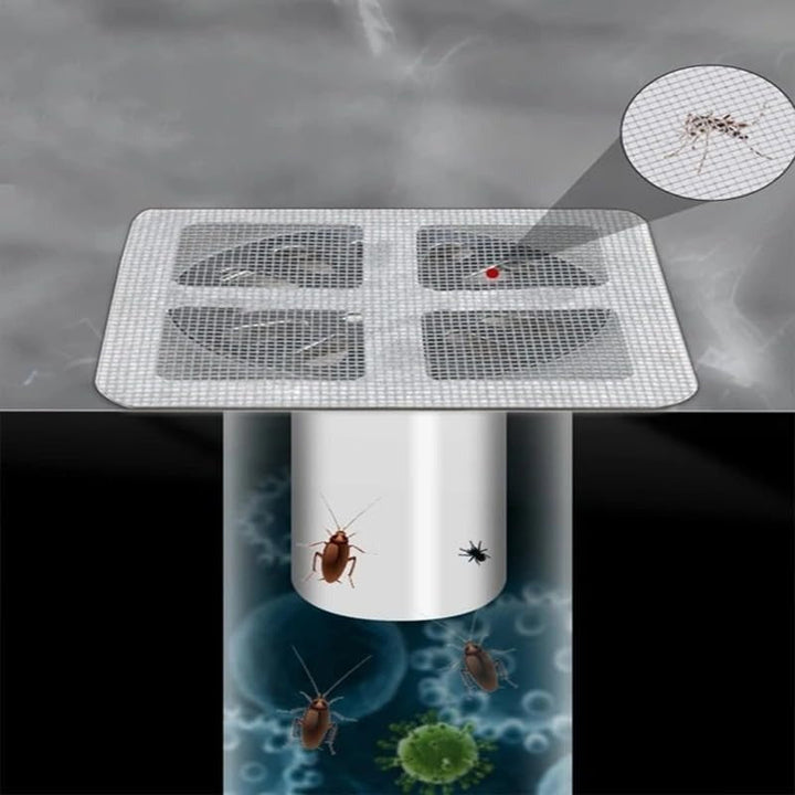 BowLift | Disposable Drain Cover Stickers – Hair Catcher & Insect Blocker