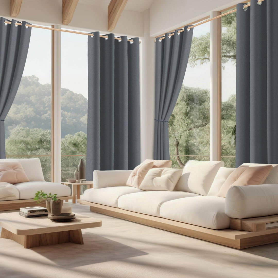 Outdoor Curtain Waterproof with Eyelets | Bowlift