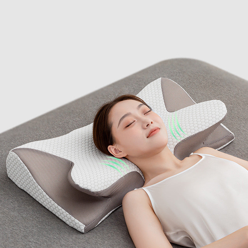 Ice Silk and Graphene Grey Breathable Pillowcase for a Cool and Fresh-Smelling Sleep Experience | Bowlift