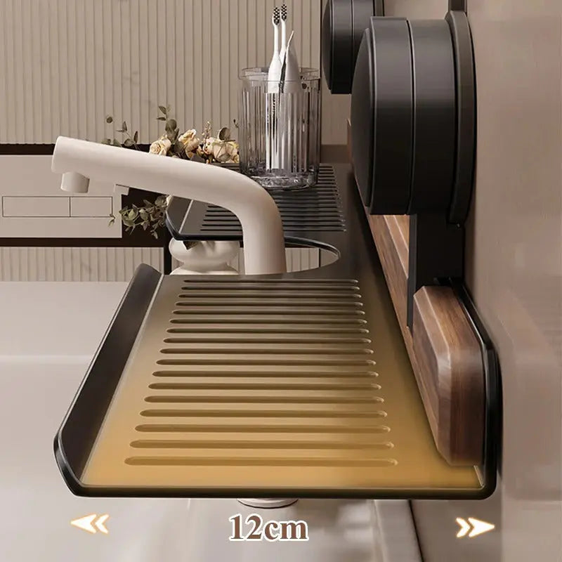 BowLift | FlexiHold Premium Shelf — No more chaos and style that makes your sink the highlight