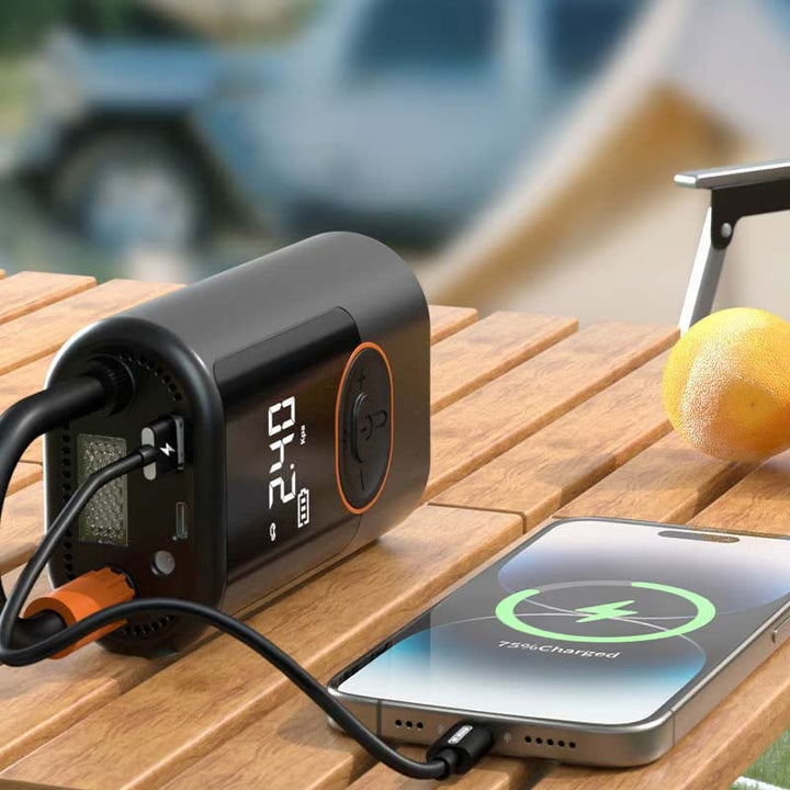 BowLift | Multifunctional Portable Tire Airpump
