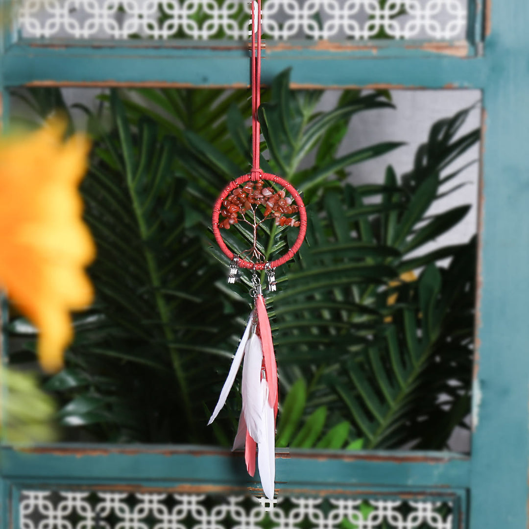 BowLift | Tree of Life Gemstone Dreamcatcher Hanging Jewelry