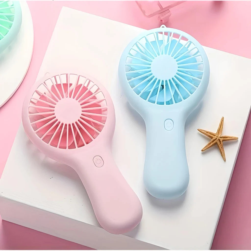 Compact 800mAh Rechargeable Pocket Fan | Bowlift