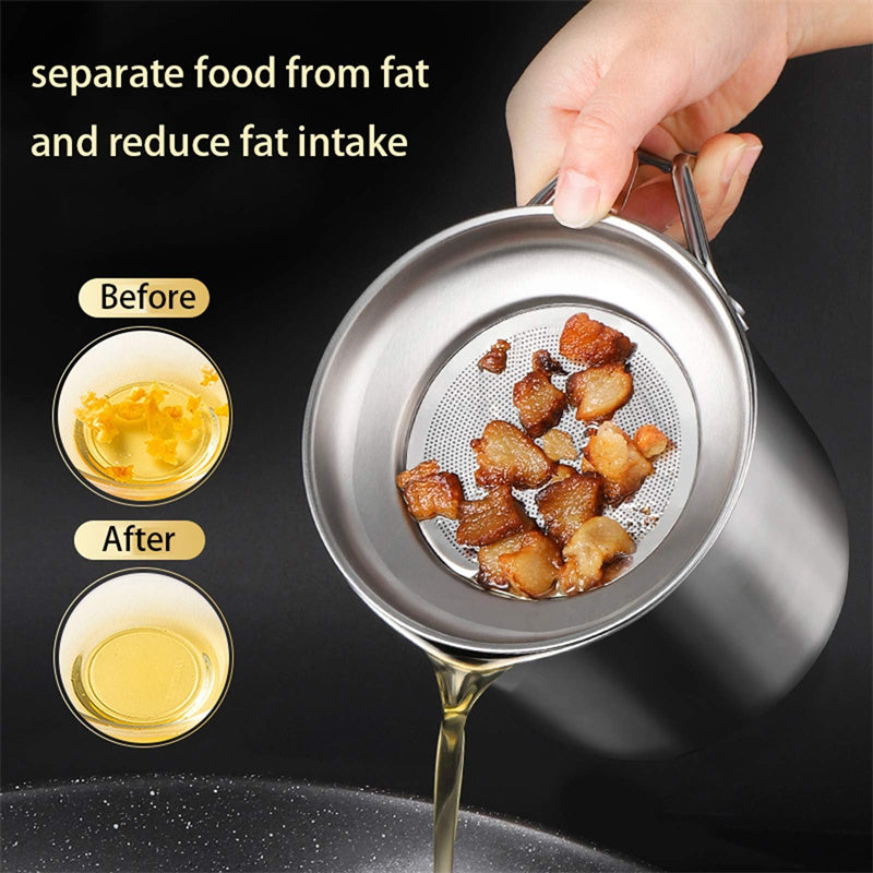 BowLift | Stainless Steel Oil Filter Pot