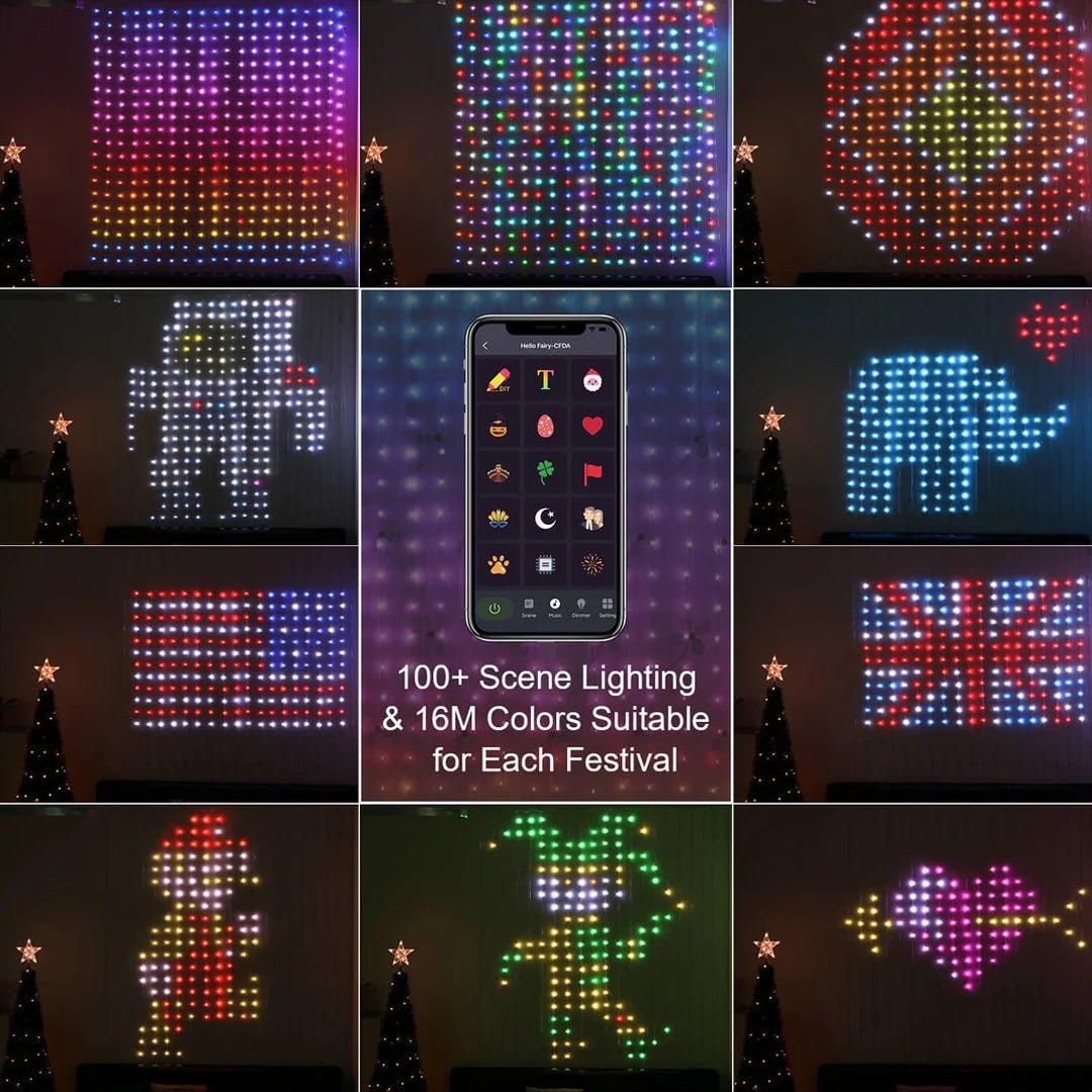 BowLift | Color Waves LED Curtain Sync Lights