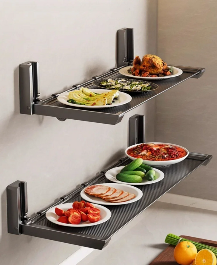 FlexiRack – Collapsible Spice Rack with Hooks Bowlift