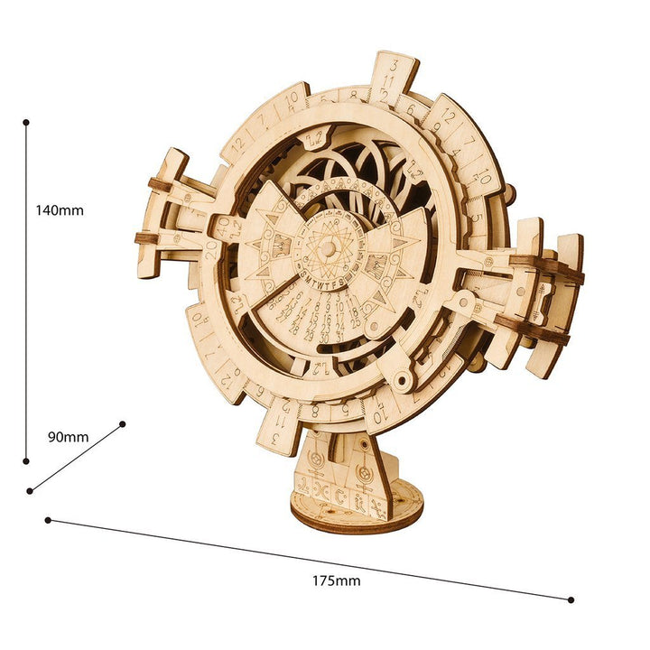 Eternal Calendar Wooden Puzzle Bowlift