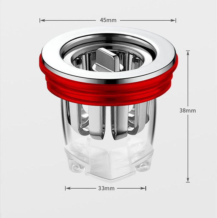 BowLift | Magnetic odor-neutralizing floor drain core