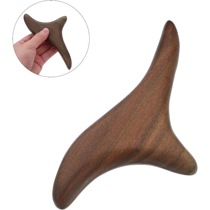 Natural Wood Foot Massager Bowlift