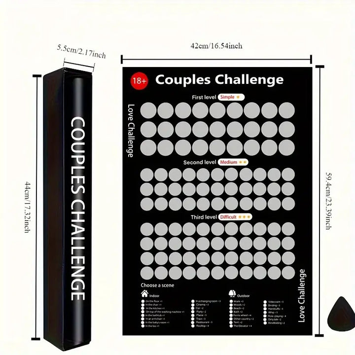 BowLift | Love Challenge Scratch Cards for Couples