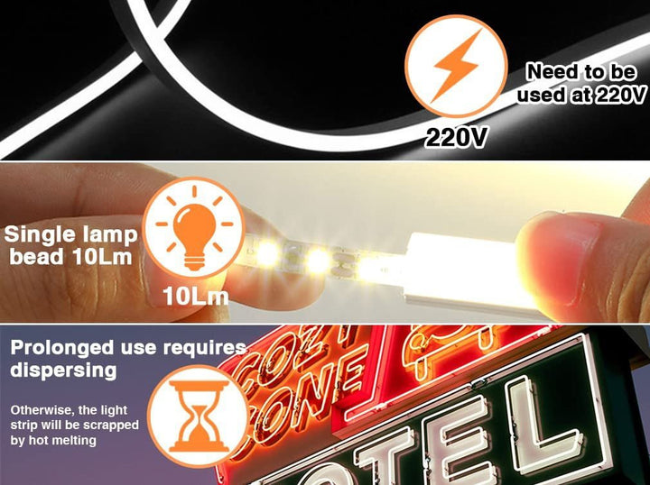 BowLift | FlexBeam - LED Flexible - Weather Resistant - 5m/10m - Indoor and Outdoor