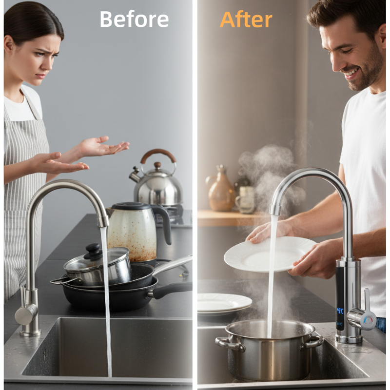 BowLift | QuickFlow – Instant hot water on demand for faster kitchen tasks