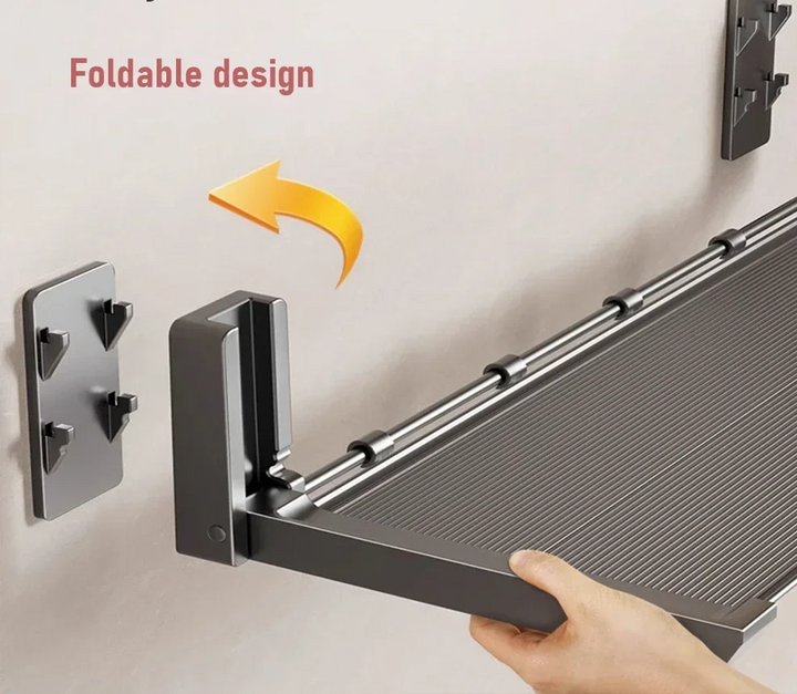 FlexiRack – Collapsible Spice Rack with Hooks Bowlift