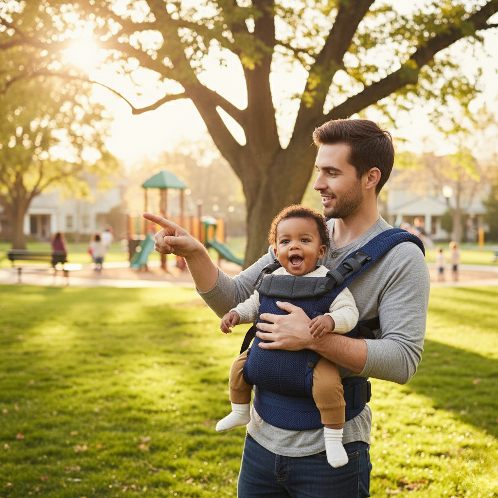 BowLift | Ergonomic 360 Breathable Baby Carrier for Newborns and Toddlers