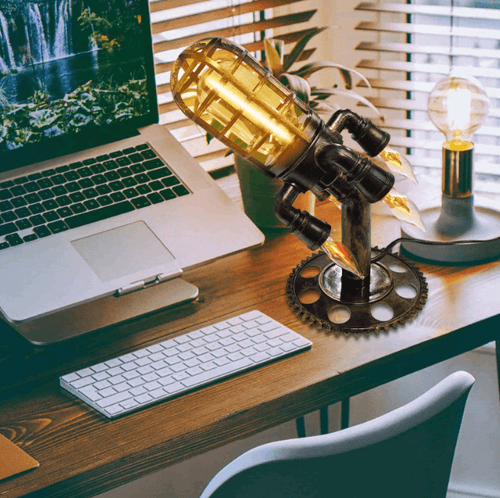 BowLift | VINTAGE STEAMPUNK ROCKLAMP