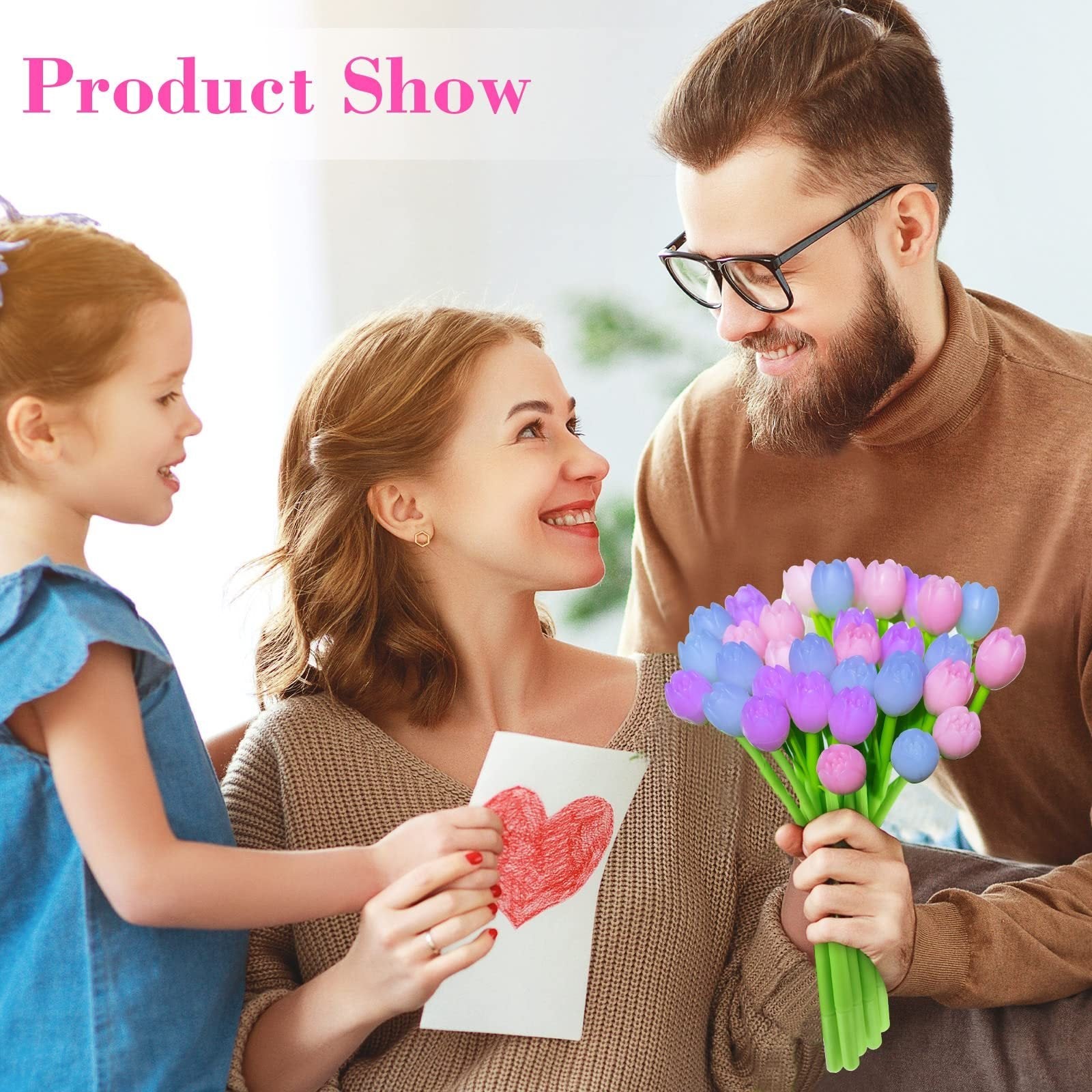 BowLift |  Color-changing tulip ballpoint pens(set of 6)