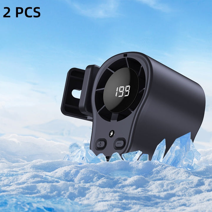 Mini fan with ventilation clip for car and desk | Bowlift