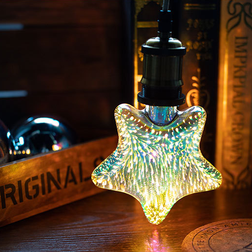 BowLift | 3D Fireworks LED Light Bulb