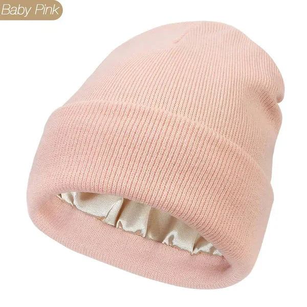 BowLift | Women’s Beanie Hat | Anti-Static & Anti-Frizz | Smooth Hair Protection | Cozy All-Day Comfort