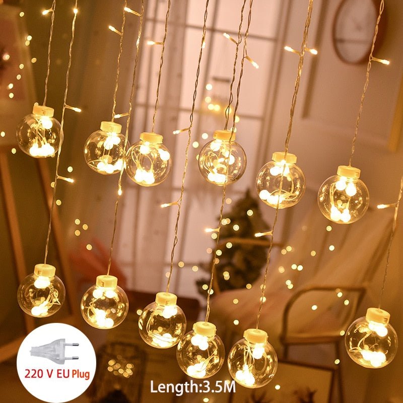 BowLift | Fairy light string with heart-shaped design