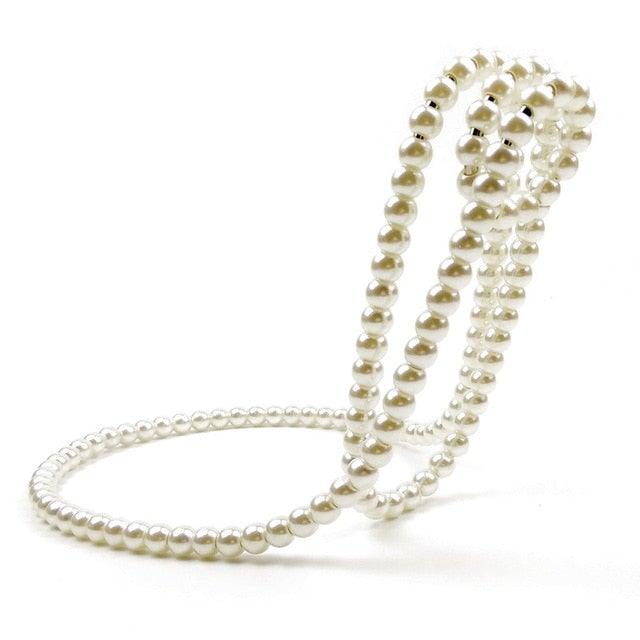 BowLift | Elegant Pearl Bottle Holder - Hanging Wine Bottle Holder Rack