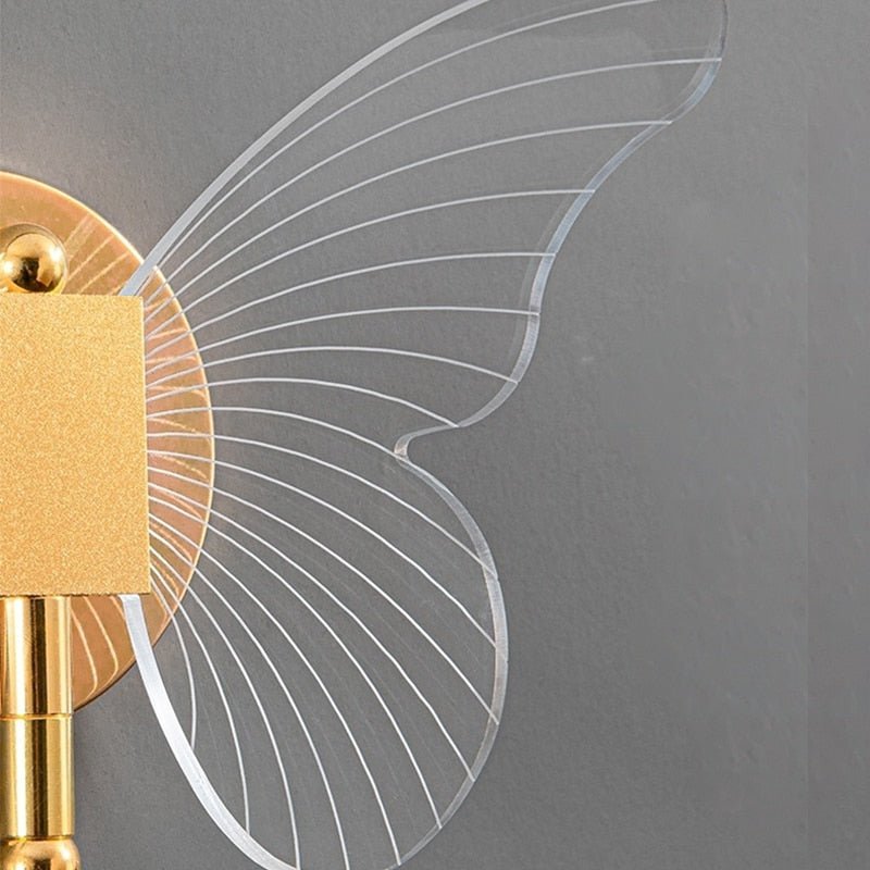 BowLift | Wall LED Lamp with Butterfly Effect in Subtle Style