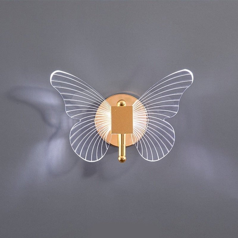 BowLift | Wall LED Lamp with Butterfly Effect in Subtle Style