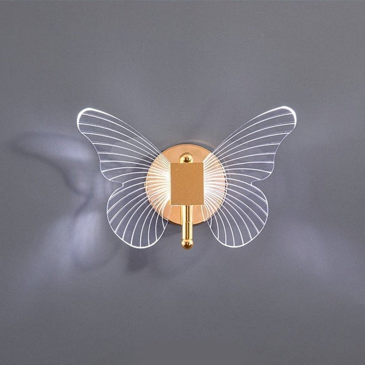 BowLift | Wall LED Lamp with Butterfly Effect in Subtle Style