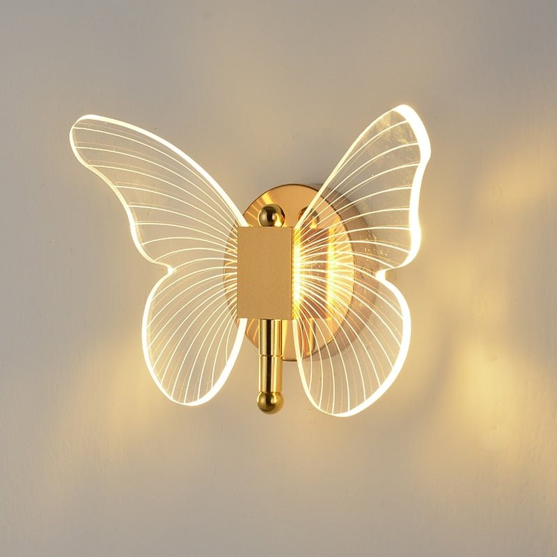 BowLift | Wall LED Lamp with Butterfly Effect in Subtle Style