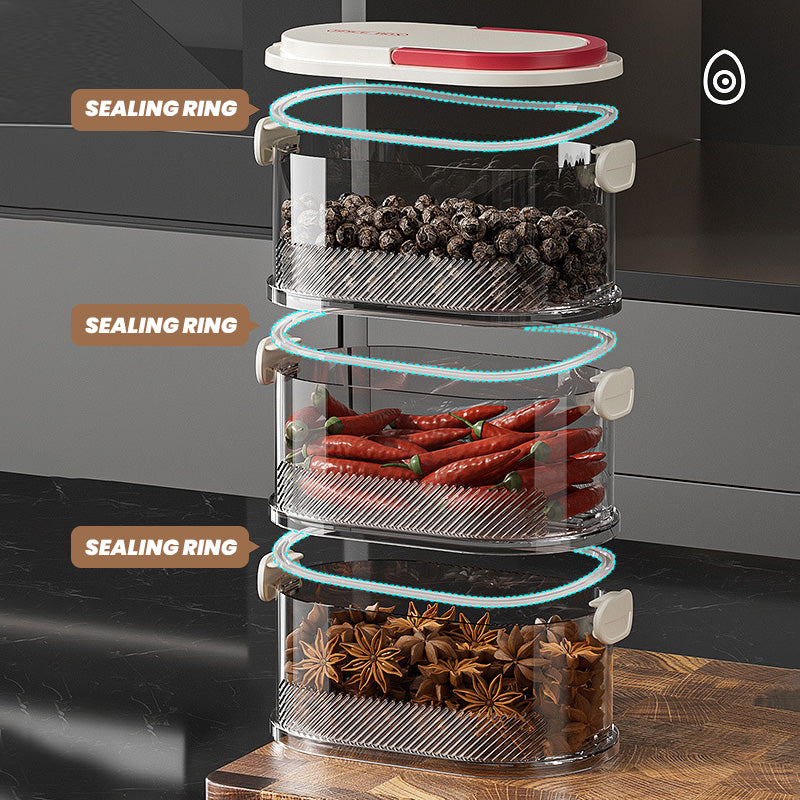 AromaNest — No more chaos, spice-fresh order at the press of a button | Bowlift